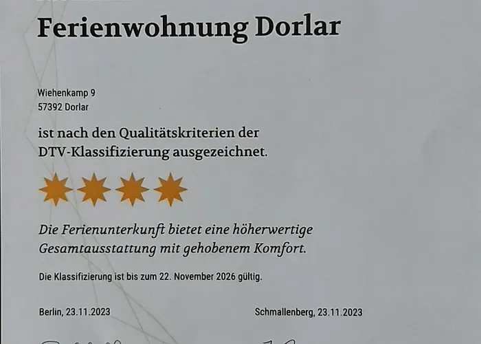 Apartment Dorlar Schmallenberg